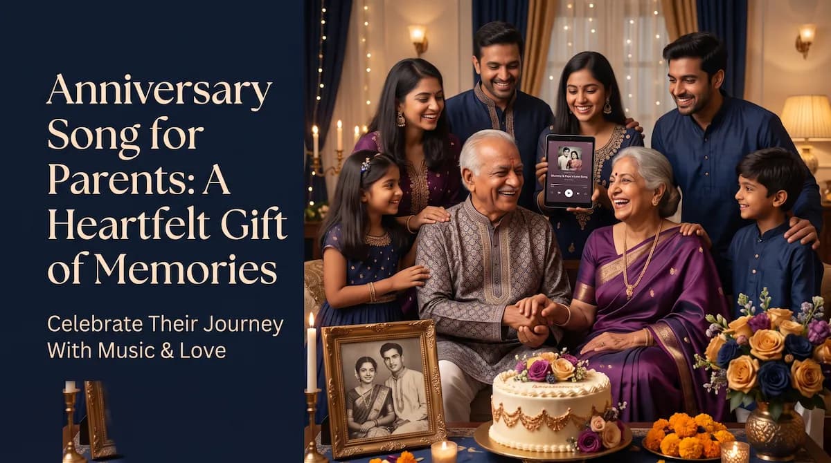 Anniversary Song for Parents: Emotional Family Gift Idea
