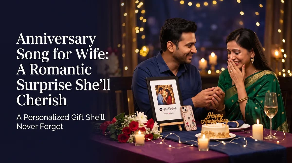Anniversary Song for Wife: Romantic Personalized Gift