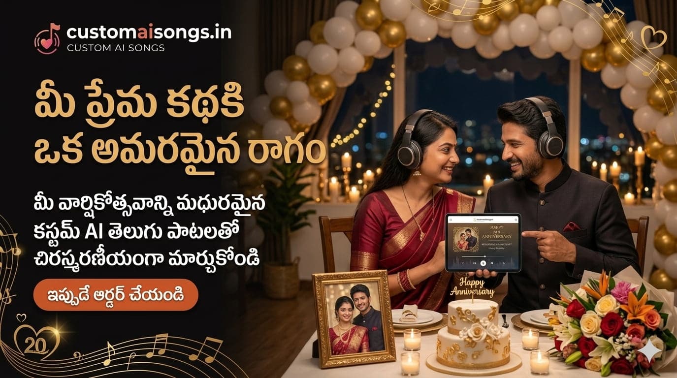 Personalized Anniversary Songs — CustomAISongs.in