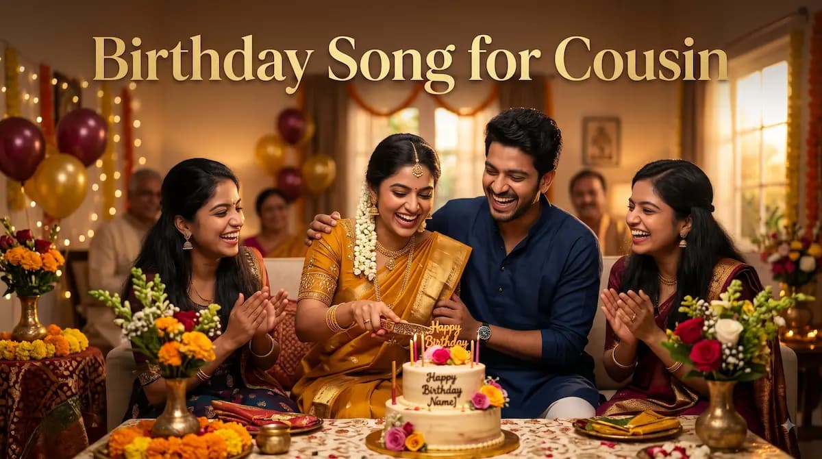 Birthday Song for Cousin with Name