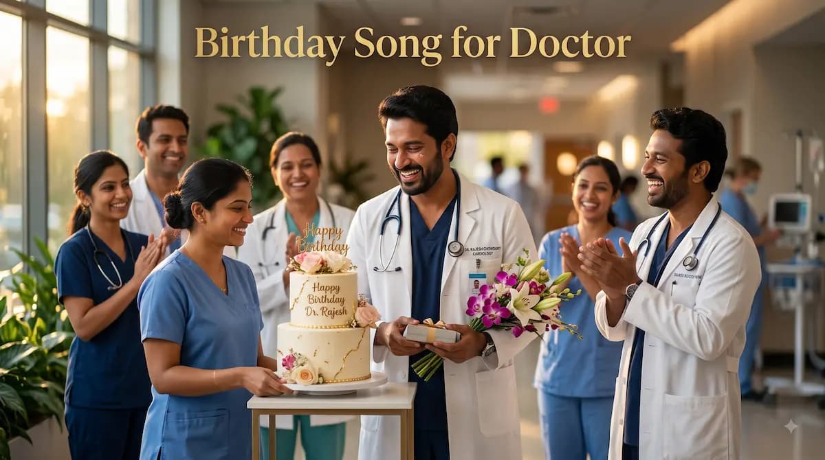 Birthday Song for Doctor | Personalized Appreciation Song