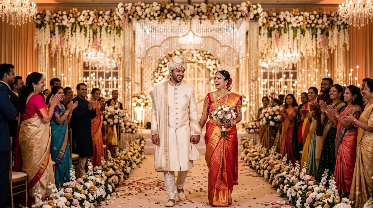 Wedding Reception Entry Song | Personalized Telugu Couple Entry