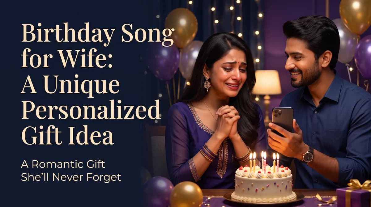 Birthday Song for Wife: A Unique Personalized Gift Idea