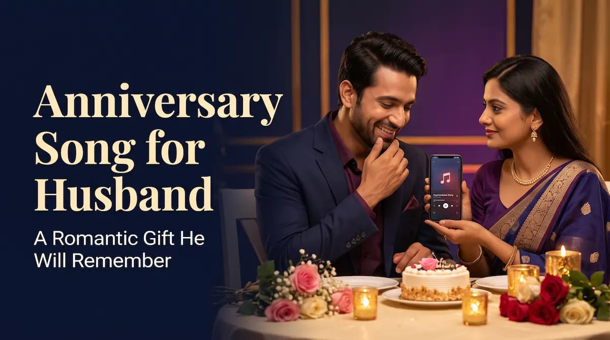 Anniversary Song for Husband: Romantic Gift Idea