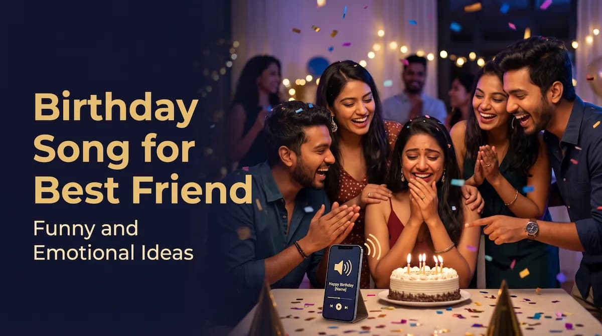 Birthday Song for Best Friend: Funny and Emotional Ideas
