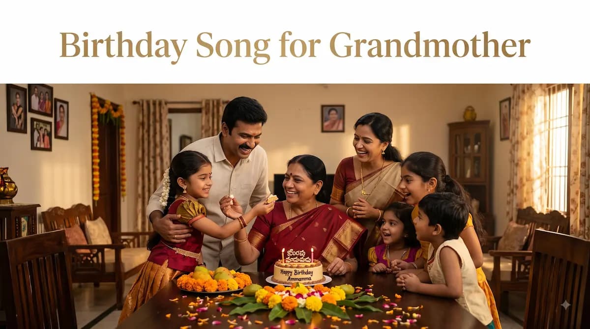 Birthday Song for Grandmother