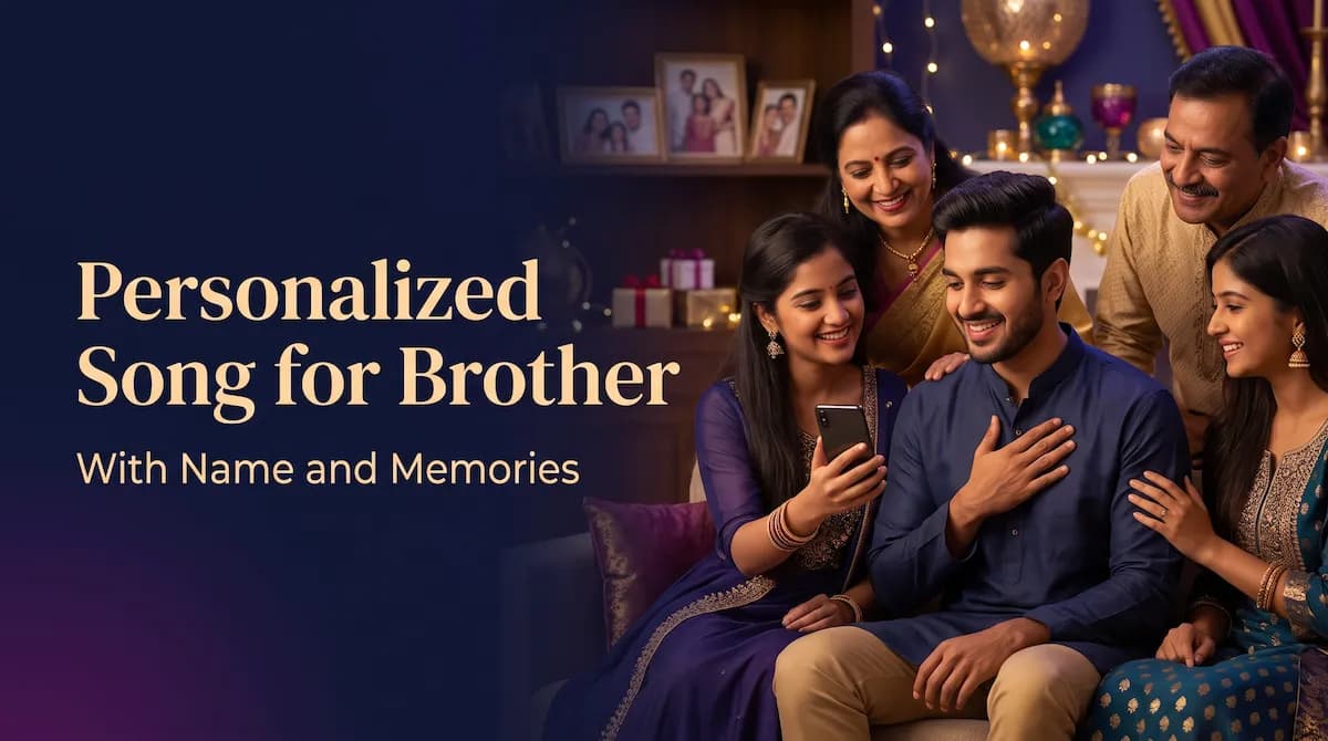 Personalized Song for Brother with Name