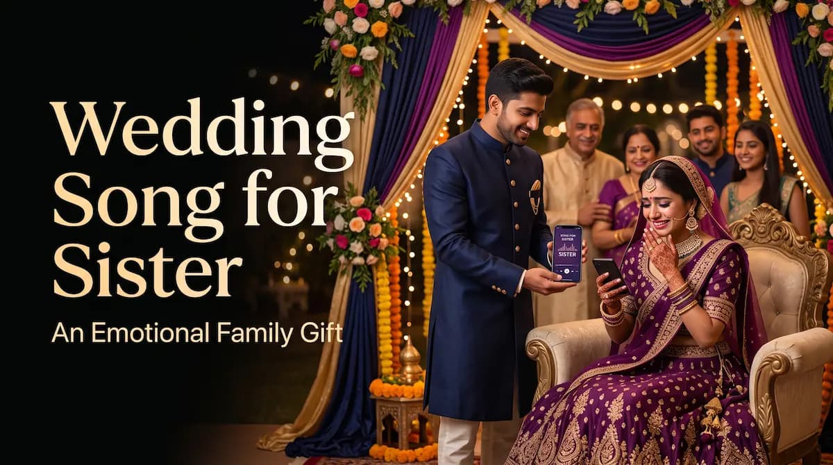 Wedding Song for Sister: Emotional Family Gift